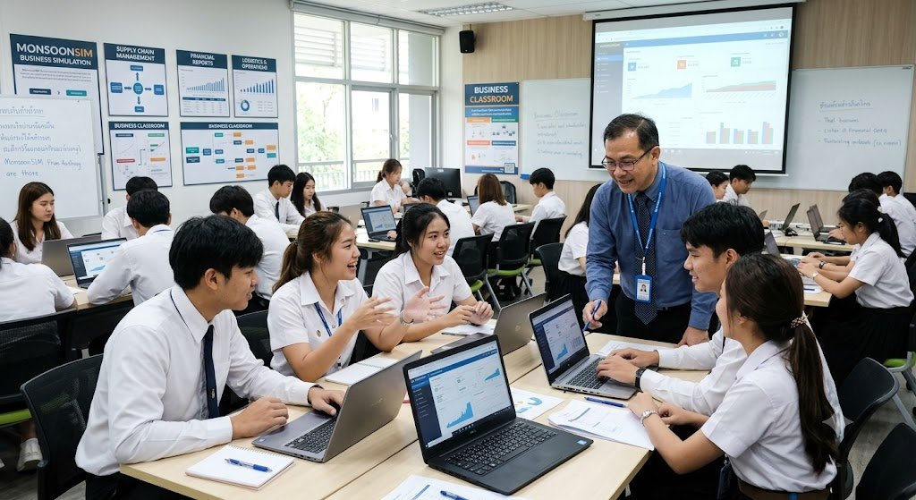Businesss Simulation in Education